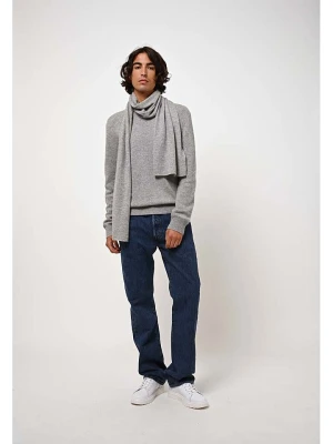 AUTHENTIC CASHMERE Kaszmirowy sweter "Victo" w kolorze jasnoszarym rozmiar: XL