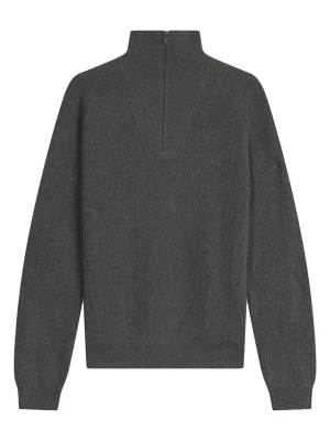 AUTHENTIC CASHMERE Kaszmirowy sweter w kolorze antracytowym rozmiar: S