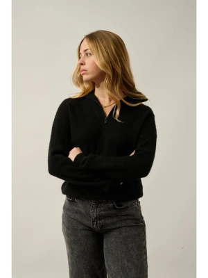 AUTHENTIC CASHMERE Kaszmirowy sweter w kolorze czarnym rozmiar: S