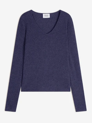 AUTHENTIC CASHMERE Kaszmirowy sweter w kolorze granatowym rozmiar: XL