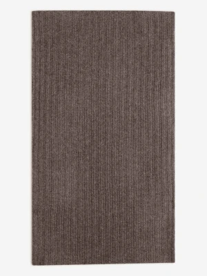 AUTHENTIC CASHMERE Kaszmirowy szal-koło "Tommy" w kolorze szarobrązowym - 64 x 40 cm rozmiar: onesize