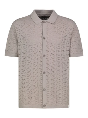 Authentic Style Koszula dzianinowa - Regular fit - w kolorze szarobrązowym rozmiar: S