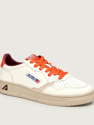 Autry Skórzane sneakersy Medalist ecru