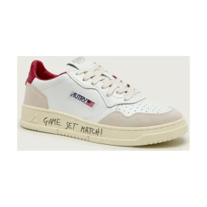 Autry Skórzane sneakersy MEDALIST | zamsz