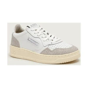 Autry Skórzane sneakersy MEDALIST | zamsz