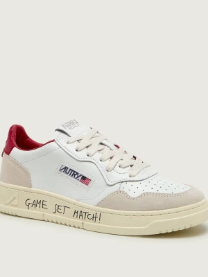 Autry Skórzane sneakersy MEDALIST | zamsz