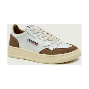 Autry Skórzane sneakersy | zamsz