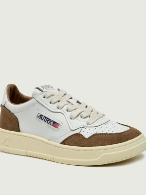 Autry Skórzane sneakersy | zamsz