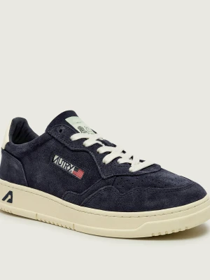Autry Sneakersy MEDALIST LOW | zamsz granatowy