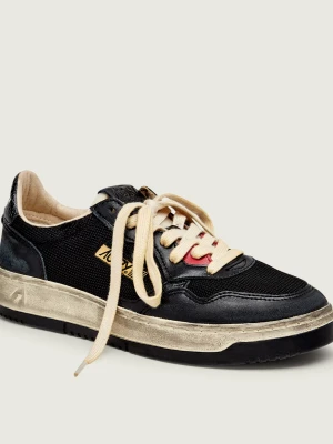 Autry Sneakersy Sup Vint | z dodatkiem skóry czarny