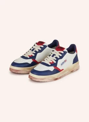 Autry Sneakersy Super Vintage Burn Low weiss