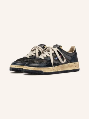 Autry Sneakersy Super Vintage Low schwarz GRANATOWY