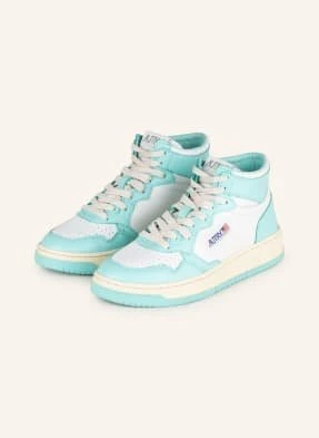 Autry Wysokie Sneakersy Medalist Mid Wb blau