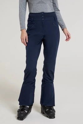 Avalanche damskie spodnie narciarskie softshell z wysokim stanem - Mountain Warehouse