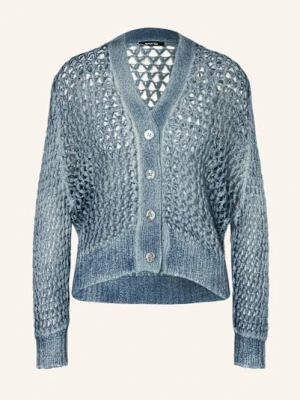 Avant Toi Kardigan Z Kaszmiru I Jedwabiu blau