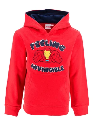 Avengers Bluza "Avengers" w kolorze czerwonym rozmiar: 116