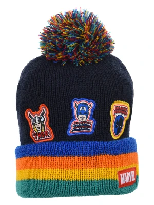 Avengers Czapka "Avengers" w kolorze granatowym ze wzorem rozmiar: 52 cm