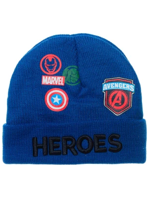 Avengers Czapka beanie "Avengers Classic" w kolorze niebieskim rozmiar: 54 cm