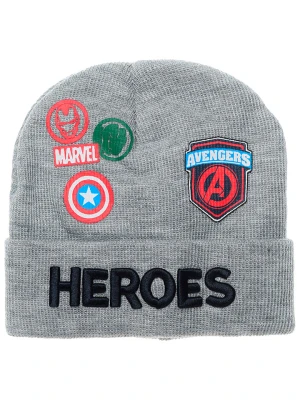Avengers Czapka beanie "Avengers Classic" w kolorze szarym rozmiar: 54 cm