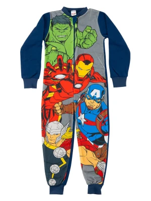 Avengers Kombinezon w kolorze granatowym ze wzorem rozmiar: 134/140
