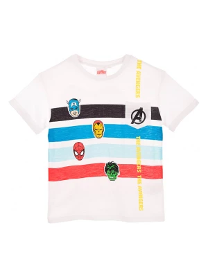 Avengers Koszulka "Avengers" w kolorze białym rozmiar: 140