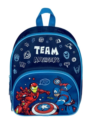 Avengers Plecak "Avengers Rucksack" w kolorze niebieskim - 25,5 x 30,5 x 10 cm rozmiar: onesize