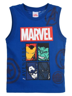 Avengers Top "Avengers Classic" w kolorze niebieskim ze wzorem rozmiar: 140