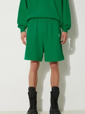 Awake NY szorty bawełniane Awake Sweatshort zielony