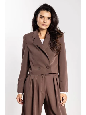 Awama Blezer w kolorze brązowym rozmiar: M