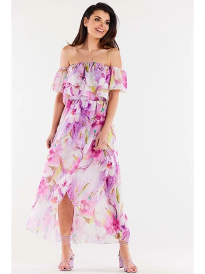 Awama Bluzka w kolorze jasnoróżowo-różowym rozmiar: L/XL