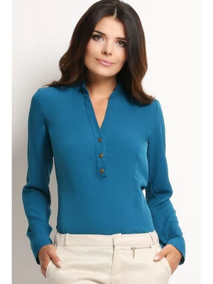 Awama Bluzka w kolorze niebieskim rozmiar: XL