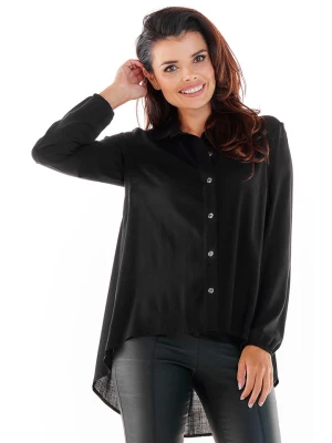 Awama Koszula w kolorze czarnym rozmiar: M