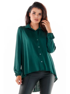 Awama Bluzka w kolorze zielonym rozmiar: M