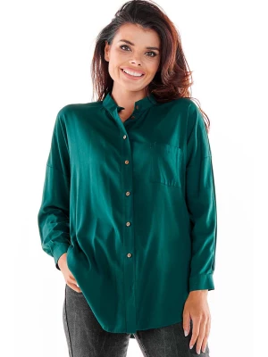 Awama Koszula w kolorze zielonym rozmiar: XL