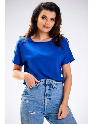 Awama Koszulka w kolorze niebieskim rozmiar: S