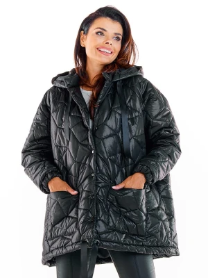 Awama Kurtka pikowana w kolorze czarnym rozmiar: onesize