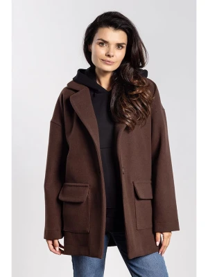 Awama Kurtka przejściowa w kolorze brązowym rozmiar: L