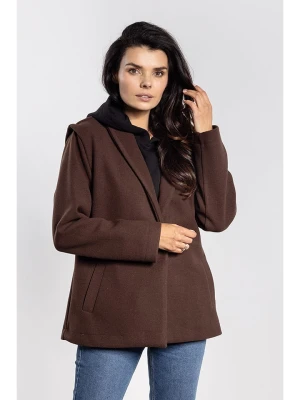 Awama Kurtka przejściowa w kolorze brązowym rozmiar: S