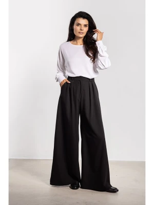 Awama Spodnie w kolorze czarnym rozmiar: S