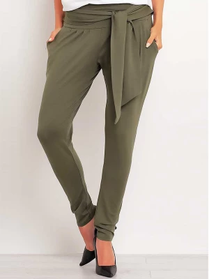 Awama Spodnie w kolorze khaki rozmiar: XL