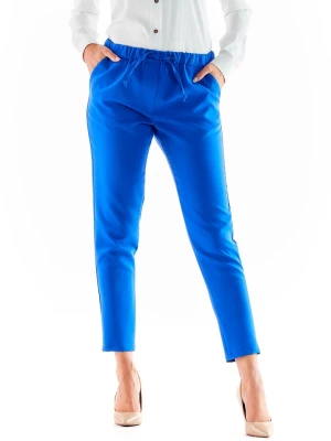 Awama Spodnie w kolorze niebieskim rozmiar: L