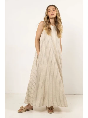 Awama Sukienka w kolorze beżowym rozmiar: M