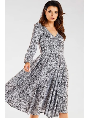 Awama Sukienka w kolorze biało-czarnym rozmiar: M
