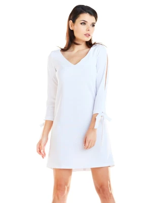 Awama Sukienka w kolorze białym rozmiar: XL