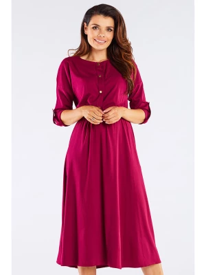 Awama Sukienka w kolorze bordowym rozmiar: XL