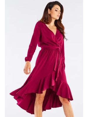 Awama Sukienka w kolorze bordowym rozmiar: XL