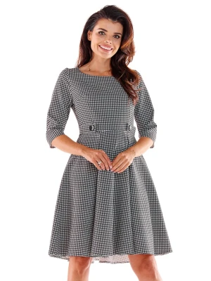 Awama Sukienka w kolorze czarno-białym rozmiar: L