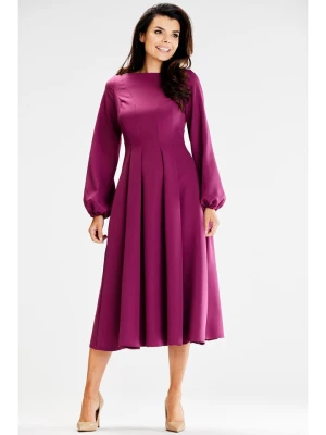 Awama Sukienka w kolorze fioletowym rozmiar: L