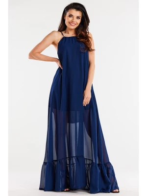 Awama Sukienka w kolorze granatowym rozmiar: L/XL