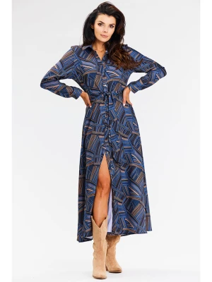 Awama Sukienka w kolorze granatowym rozmiar: M